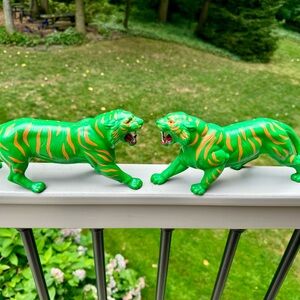 1982 Vtg. He-Man Masters of the Universe Green Battle Cats Mattel Taiwan